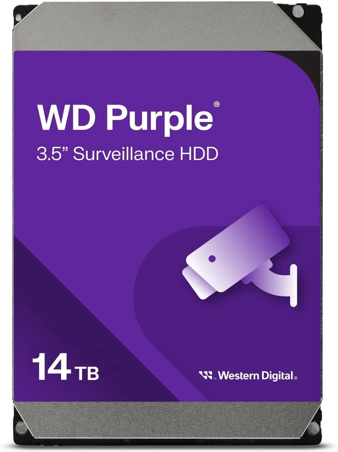 WD Purple HDD 2台セット WD40PURZ&WD20PURZ WD Purple 2TB Surveillance HDD - 5400 RPM, SATA 6 Gb/s, 64MB Cache