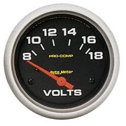 Auto Meter 8-18 Volt Voltmeter