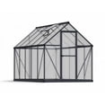 thumbnail image 6 of Palram - Canopia Mythos 6' x 10' Polycarbonate/Aluminum Walk-In Greenhouse – Gray - with Roof Vent, 6 of 12