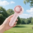 thumbnail image 6 of Lunxisen 1 Pcs Summer Outdoor Portable USB Rechargeable Handheld Fan High Wind Speed Personal Cooling Travel Beach, 6 of 8