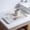 White, variant on Cup Drying Rack,Dish Drying Tray, Drain Board for Small Kitchen Sink, Dish Drain Tray Large Enough for Counter or Coffee Table,Dish Drying Mat