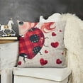 thumbnail image 2 of SHANXI Throw Pillow Covers Red Love Heart Decor Pillowcase Valentine’s Day Decorations, 2 of 5