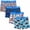 Race Cars, variant on Toddler Boys Boxer Briefs Active Performance Underwear 4 Pack