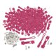 thumbnail image 1 of Kit de reparación de cremalleras de 200 piezas. Cabezales de cremallera extraíbles. No requiere costura. Rosa, 1 of 9