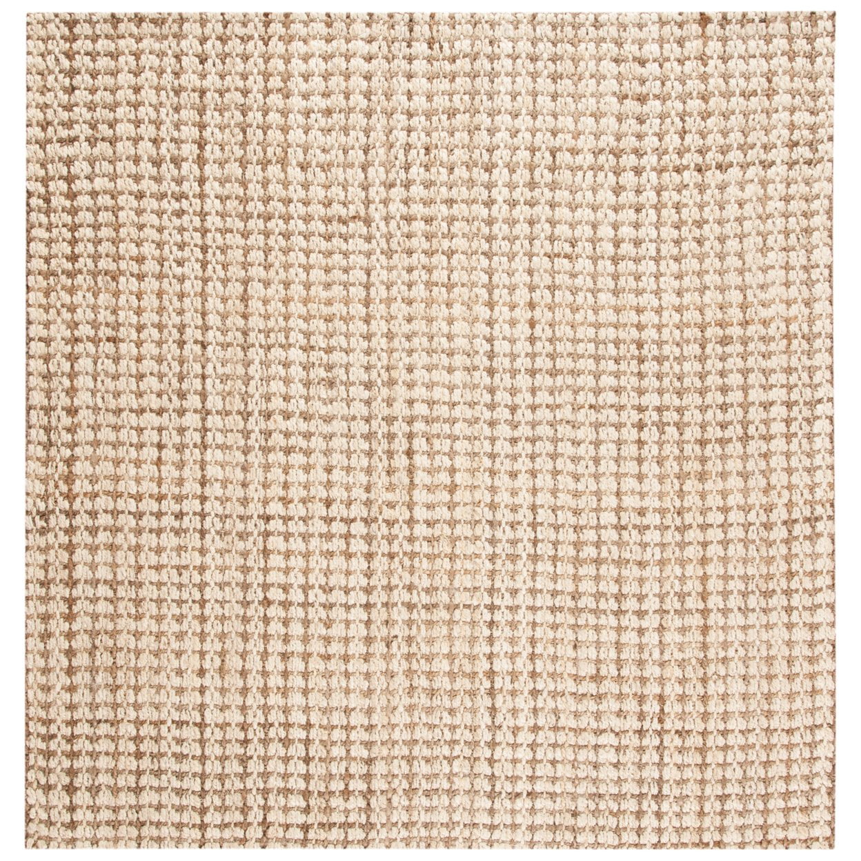 SAFAVIEH Natural Fiber Aletha Solid Jute Runner Rug, Ivory/Natural, 2'3" x 8'