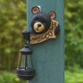 thumbnail image 4 of Realistic Bear Design Solar Garden Statue Light - Ideal Outdoor Accent for Yard & Landscape Decor, 4 of 5