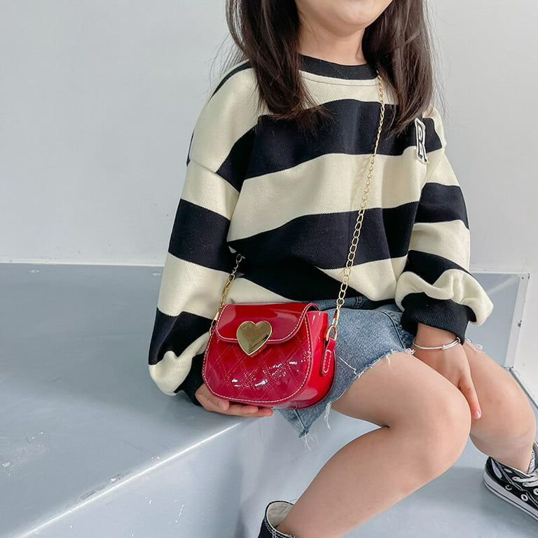 Kids Leather Purses Handbags Girls Mini Crossbody Bags Little Girls Small  Baby
