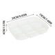 thumbnail image 3 of Contenedores Apilables Transparentes con Tapa para Frutas, Verduras, Carne y Mariscos. Recipientes de Plástico Sin Bpa para La Preparación de Alimentos. Cajas Herméticas para Mantener La Frescura y O, 3 of 7