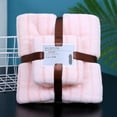 thumbnail image 2 of Towel (35*75Cm) Coral Velvet Suit Gift Towel Gift Soft Absorbent Son & Mother Towel Set Bath Towel, 2 of 9