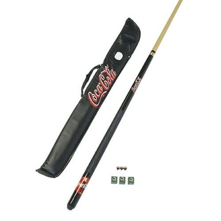 Coke Pool Cue and Case Combo