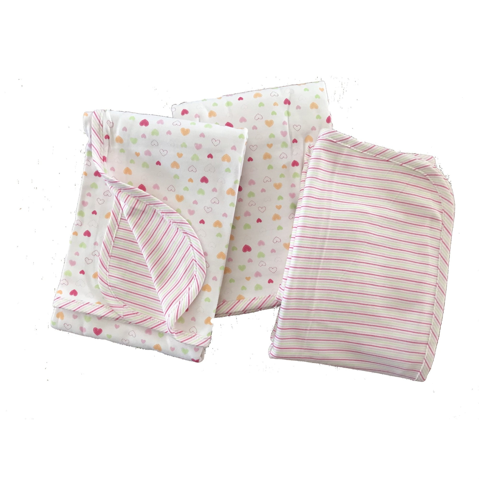Healthy Body Head To Toe BKHEARTS Organic Cotton Baby Blankets Receiving Blanket 2 Layer Knit Hearts Walmart