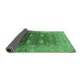 thumbnail image 2 of Ahgly Company Indoor Rectangle Oriental Emerald Green Industrial Area Rugs, 2' x 4', 2 of 4
