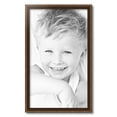 thumbnail image 2 of ArtToFrames 16x27 inch Contrast Walnut Picture Frame, Brown Wood Poster Frame (4932), 2 of 7