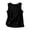 Black, variant on Breezora Casual Fashionable Solid Color Vest for Women Round Neck with Pocket