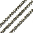 thumbnail image 2 of 92 m Brass Cable Chains Soldered with Spool Oval Cadmium Free & Nickel Free & Lead Free Long-Lasting Plated Antique Bronze 2x1.5x0.35mm about 301.83 Feet(92m)/roll, 2 of 7