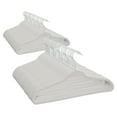 thumbnail image 2 of (2 pack) Better Homes & Gardens Velvet Clothing Adult Hangers, 100 Silver, Non-Slip, Space Saving, 2 of 6