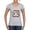 Heather Grey, variant on Baseball Mom Jaguar Print Sports Womenâ€™s Standard V-Neck Tee, Black, Large