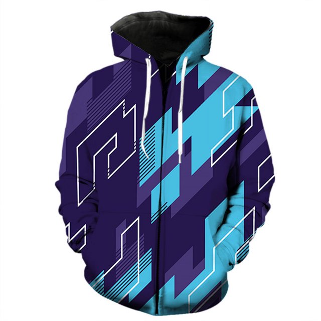 Sudadera con capucha y cremallera con estampado 3D de Sprint para hombre, chaquetas con capucha de manga larga, tops geniales para adolescentes, sudaderas de hip hop de gran tamaño.