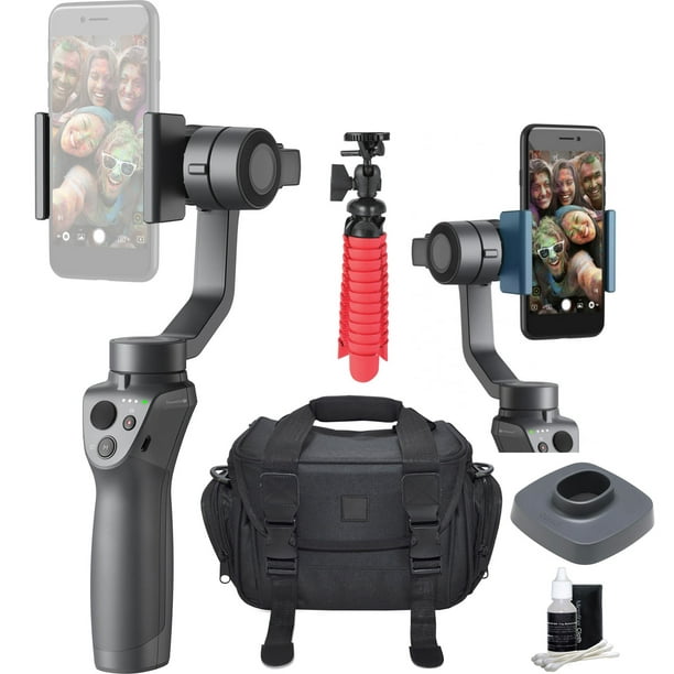 Osmo 2 Mobile Handheld Smartphone Gimbal Stabilizer Videographer Bundle With Flex Base and Lens Maintenance Kit - Walmart.com