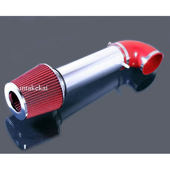 2005 2006 2007 2008 2009 2010 DODGE CHALLENGER CHARGER MAGNUM CHRYSLER 300 5.7 5.7L HEMI V8, 6.1 6.1L SRT8 V8 AIR INTAKE KIT SYSTEMS (RED)