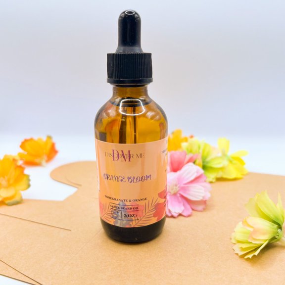 Orange Bloom Face & Beard Oil by Discover Me