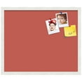 thumbnail image 2 of PinPix 24x20 Custom Cork Bulletin Board Crimson Pastel Poster Board Has a Fabric Style Canvas Finish, Framed in Crimson Pastel, by ArtToFrames (PinPix-1807), 2 of 5