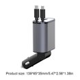 thumbnail image 4 of Cargador Rápido De Coche Cargador Rápido Para Automóvil 120W Adaptador Para Encendedor De Cigarrillos 4 En 1 Toma De Corriente De Carga Rápida, 4 of 8