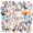 5A, variant on cartoon Unicorn Stickers, Waterproof Unicorn Sticker for Water Bottle Laptop Phone Cases Planner Skateboard Luggage Helmet Party Favor Decor, Ideal for Adults Teens Teacher Rewards