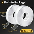 Double Sided Adhesive tape Heavy Duty, Double Stick Mounting (2 Rolls