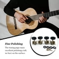 thumbnail image 4 of Advancent 4 piezas de componentes de clavija de afinación de ukelele, accesorios de instrumentos musicales, clavijas de sintonizador de perilla Accesorios para instrumentos musicales, 4 of 6