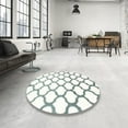thumbnail image 4 of Ahgly Company Machine Washable Indoor Rectangle Contemporary Dark Goldray Area Rugs, 8' x 10', 4 of 7