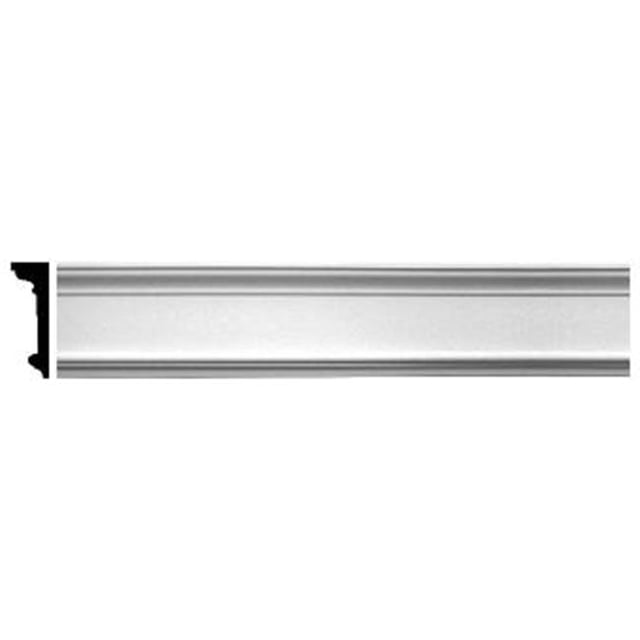 Ekena Millwork PML08X02BE 8.62 In. H X 2.5 In. P X 94.5 In. L Architectural Bedford Panel Moulding