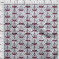 thumbnail image 4 of oneOone Cotton Poplin Light Grayish Blue Fabric Beach Boat Sewing Craft Projects Fabric Prints By Yard 56 Inch Wide, 4 of 4