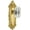 Gold, variant on Grandeur 827872 Grande Victorian Solid Brass Passage Set - Brass