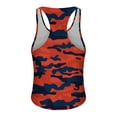 thumbnail image 5 of Taqqpue Men's Tank Tops Camouflage Print Sleeveless Round Neck Muscle T Shirts Workout Gym Bodybuilding Beach Tops, 5 of 5