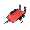 thumbnail image 1 of ziyahi Remorque de Voiture RC, Pièces de Rechange Faciles à Installer, Accessoire de Voiture RC, Rouge, 1 of 6