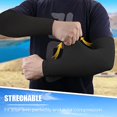 thumbnail image 3 of Protection Solaire UV Manchons de Refroidissement Manchon de Compression pour Couverture de Tatouage..., 3 of 5