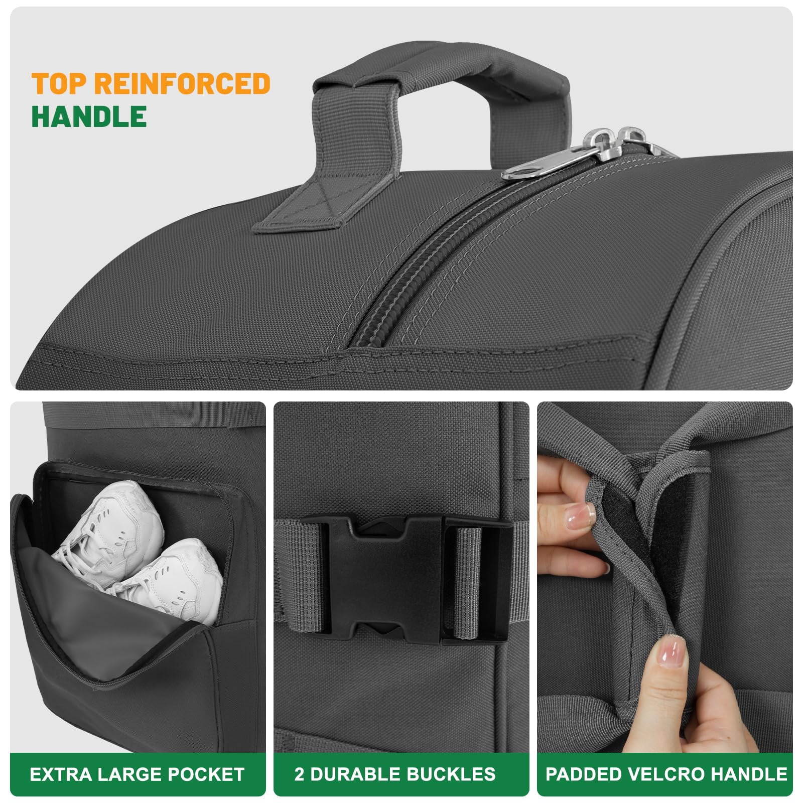Golf Travel Bags For Airlines - 900d Heavy Duty Tear-resistant Oxford  Lightweight Foldable Design & Detachable Shoulder Strap Club Case Budget Friendly Traveling Gear Covers
