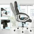 thumbnail image 6 of High Back Executive PU Leather Ergonomic Office Desk Computer Chair O10, 6 of 7