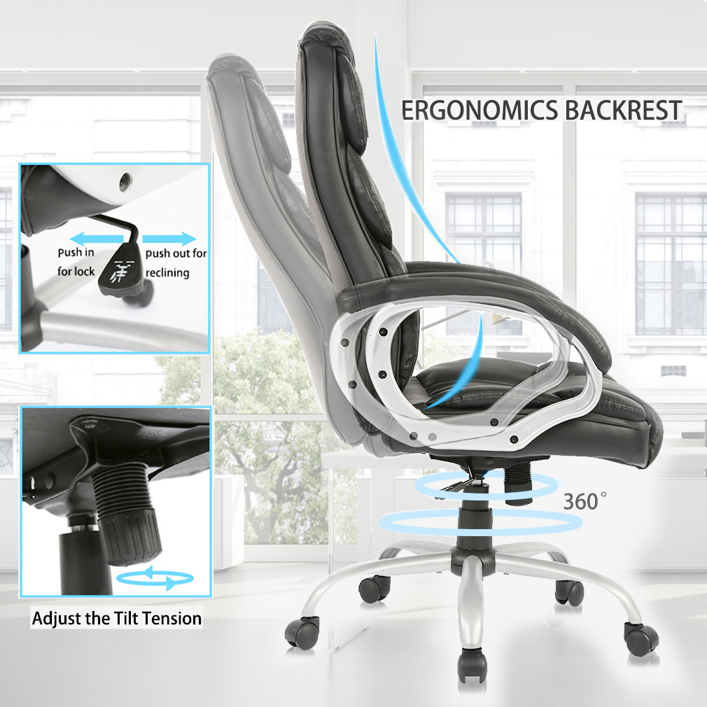 BestOffice Ergonomic Executive High Back Office Chair photo 6