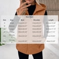 thumbnail image 3 of Sokhug Womens Hooded Quilted Puffer Vest Zip Up Sleeveless Lightweight Fall Winter Plain Lined Cotton Padded Jacket Outerwear with Pockets, 3 of 7