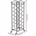 thumbnail image 1 of vidaXL Wine Rack for 21 Bottles Metal, 1 of 3