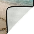thumbnail image 5 of SKYSONIC 36x24in Sandy Beach Sunset Area Rug, Drawn Two Hearts Non-Slip Floor Carpet for Indoor Living Dining Room Bedroom, 5 of 7