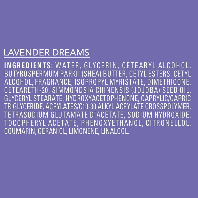 Jergens Shea Fusion Lavender Dreams Scented Body Lotion