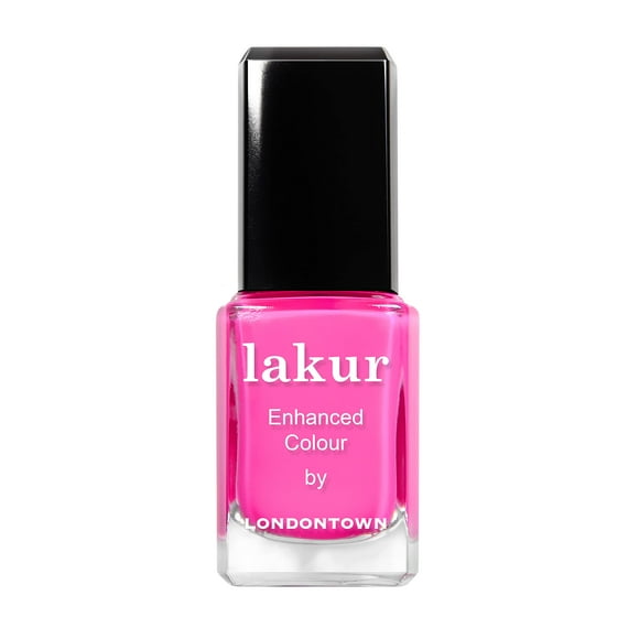 Esmalte de uñas LONDONTOWN Lakur resistente a las astillas, rosa intenso, 12 ml