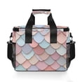thumbnail image 7 of FORMRS Insulated Cooler Bag 24 Cans Capacity Soft Leakproof Lunch Box with Side Pockets, Art Pattern, 7 of 7