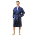 thumbnail image 2 of Up2date Fashion's Men's Satin Robe, 2 of 2