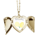 thumbnail image 1 of Limon natural soloisland pintura Collar colgante en forma de melocotón con alas Unbranded M, 1 of 3