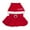 A, variant on Christmas Dog Shirt Soft Dog Elf Santa Costume Warm Christmas Puppy Outfit Cute Xmas Clothes for Small Medium Pet Christmas Cosplay Apparel