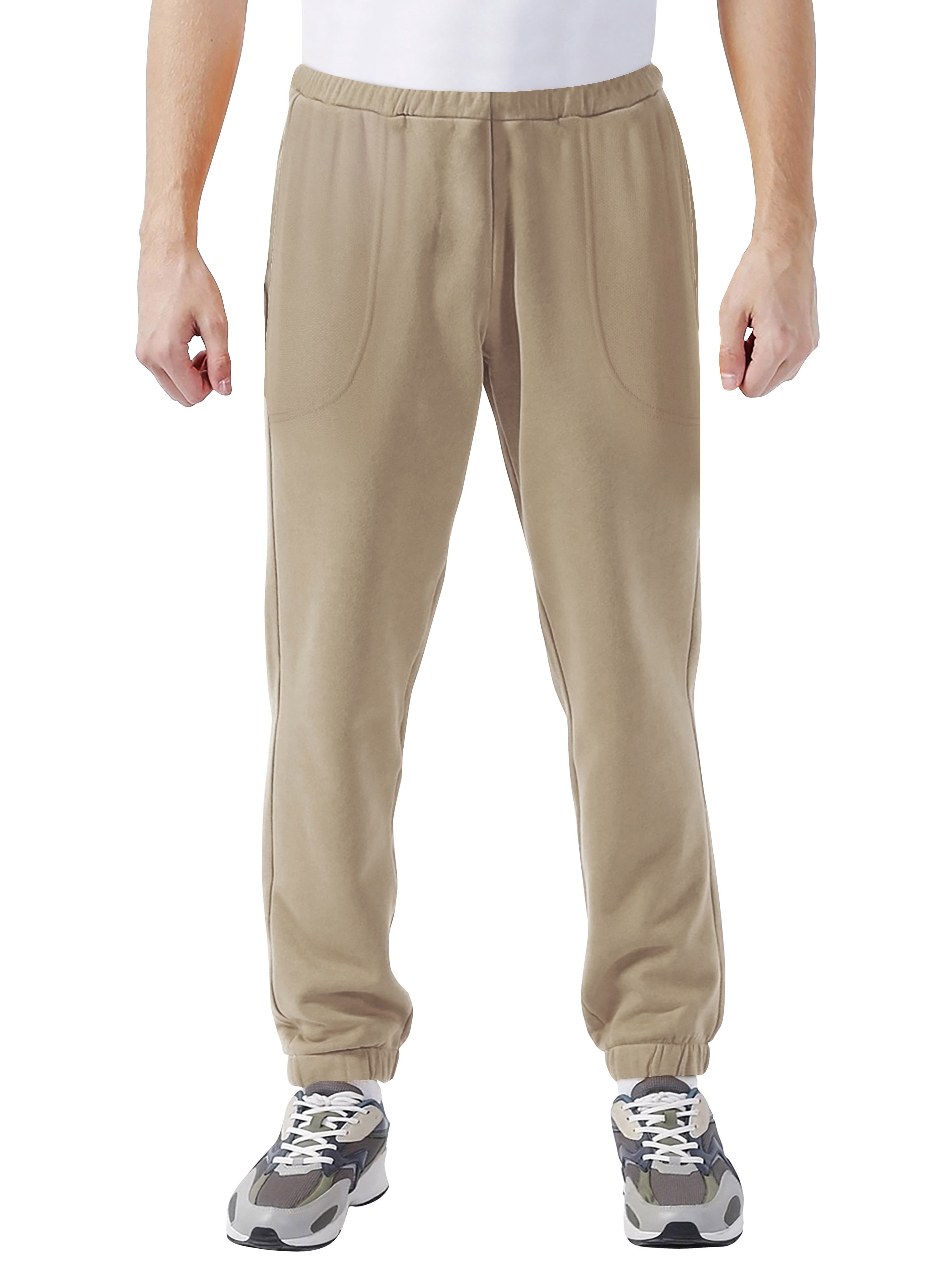 Ma Croix Men's Lightweight Jogger Elastic Bottom with Pockets, Up to ...